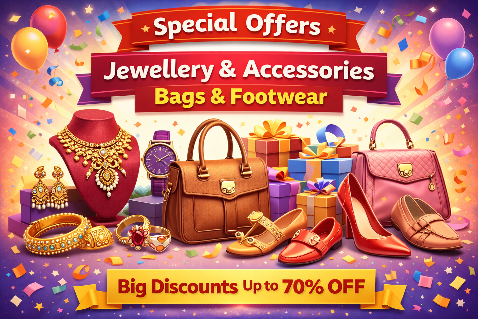 bags and jewwellary offer