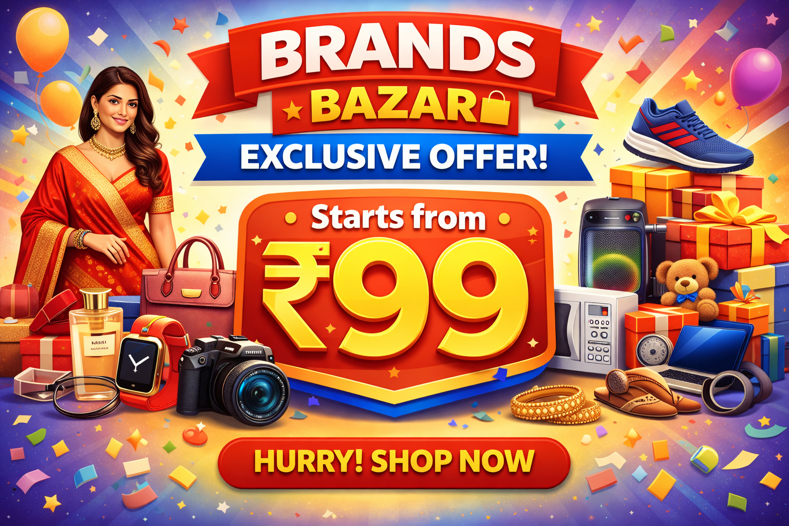 brands bazar offer banner